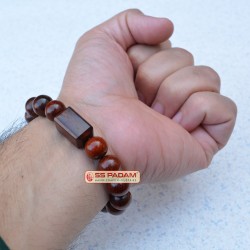 Red Sandalwood Lal Chandan 12mm Bracelet