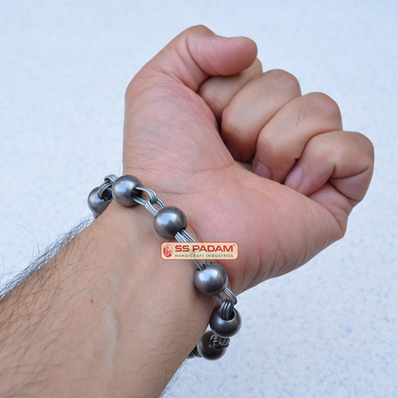 10mm Iron Sarbloh Beads Simarna Bracelet 10mm Iron Sarbloh Beads Simarna Bracelet