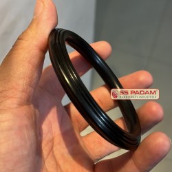 Black Ebony Wood Sharp Design Karungali Kada/Bangle