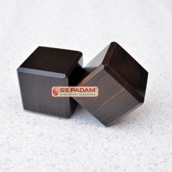 Black Ebony Wood Paperweight