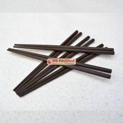 Black Ebony Wooden Unpolished Natural Chopsticks Five Pair
